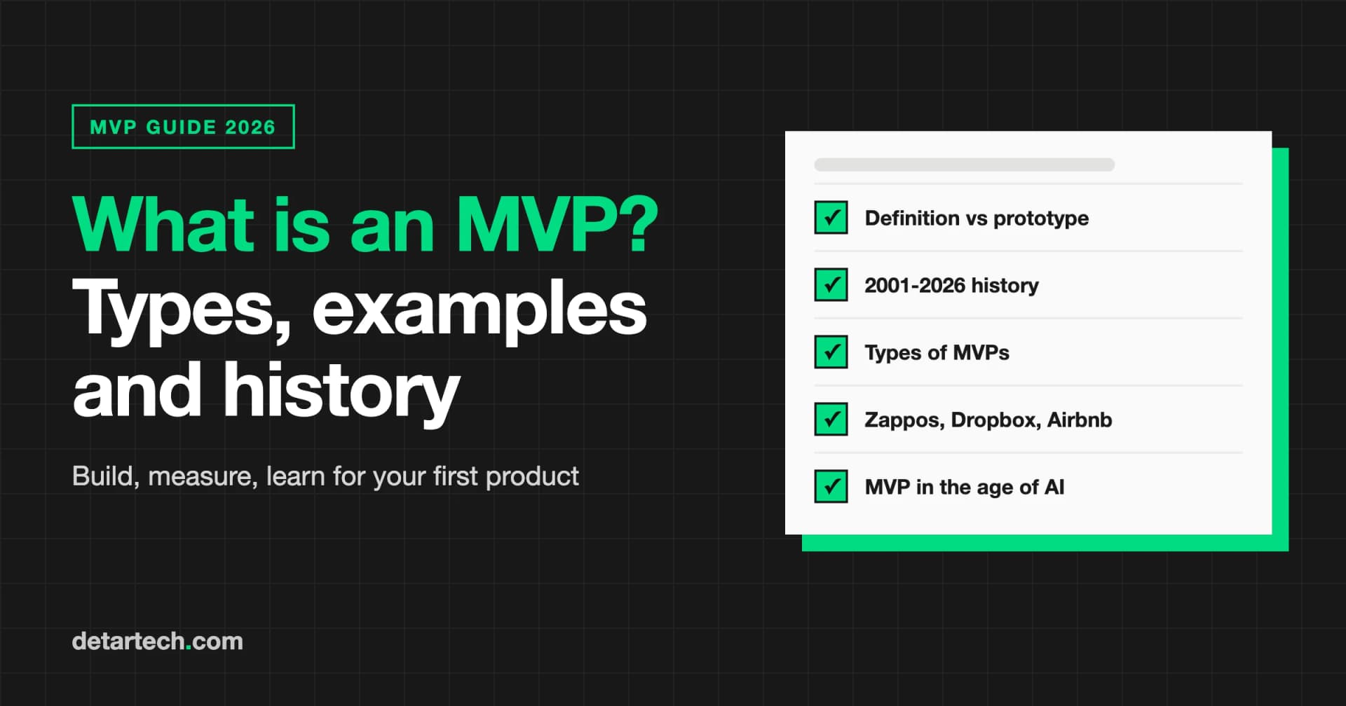 What Is an MVP? Types, Examples and History (2026 Guide)