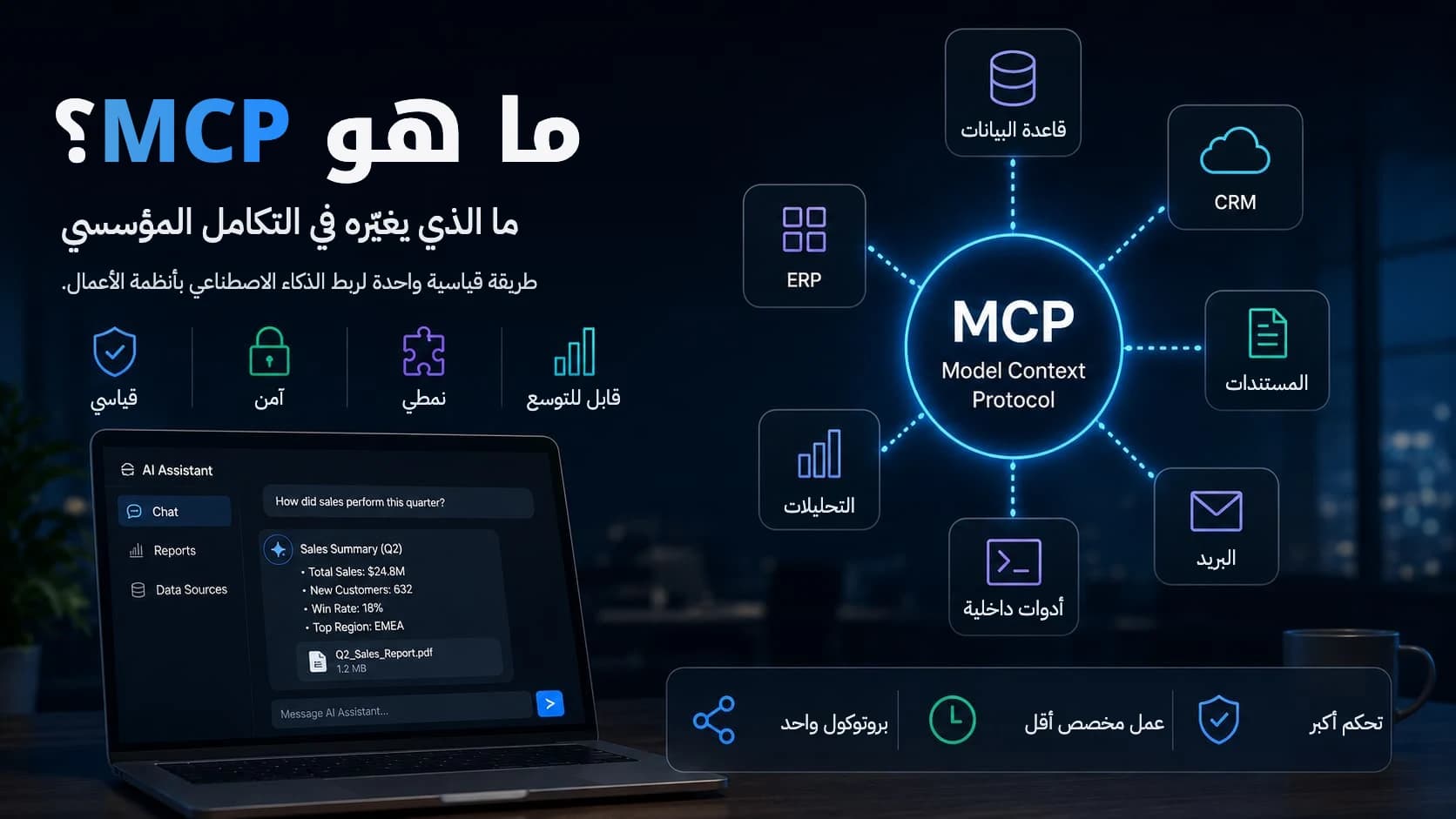 ما هو MCP وما الذي يغيّره في التكامل المؤسسي؟