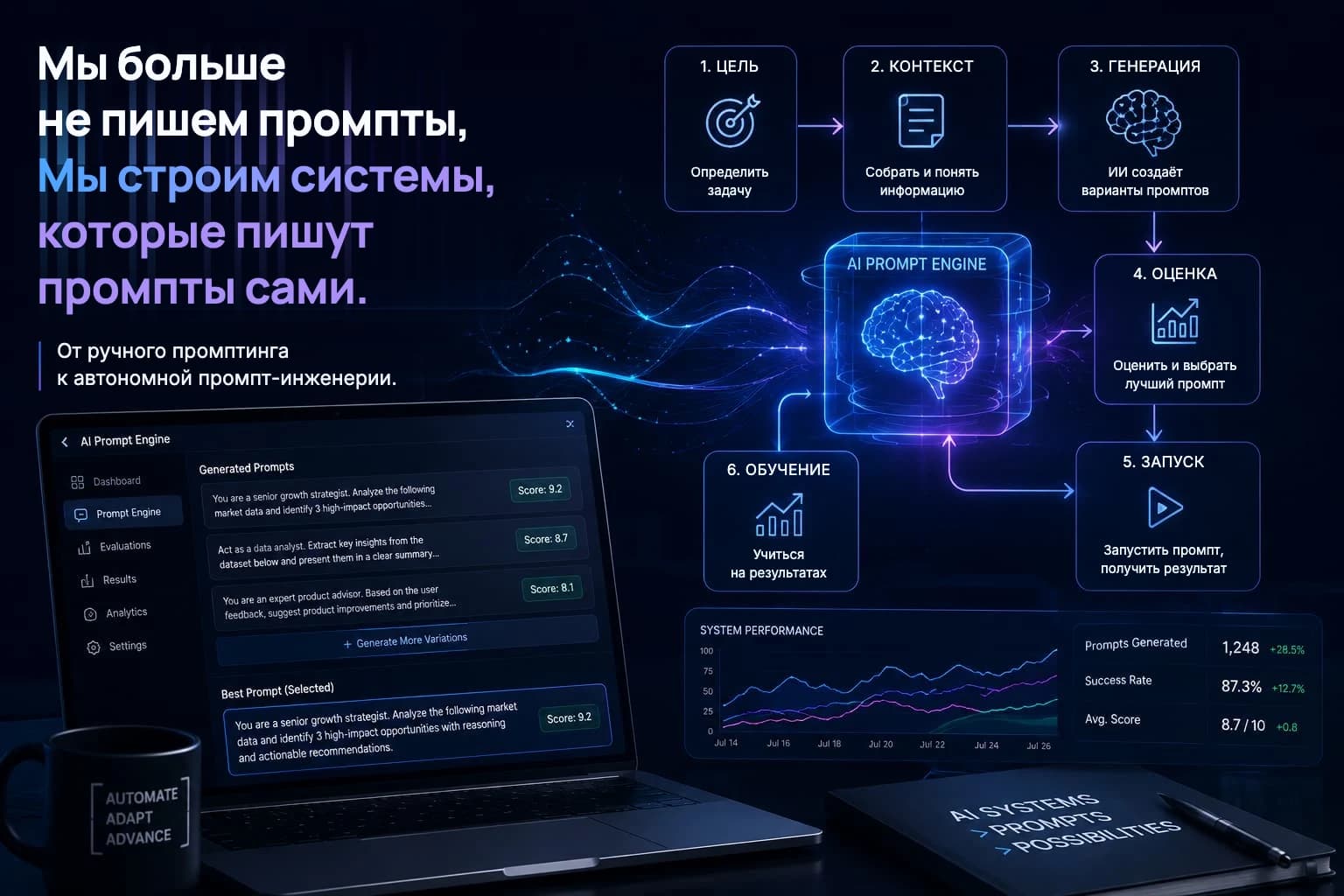 Мы больше не пишем промпты, мы строим системы, которые промптят сами себя