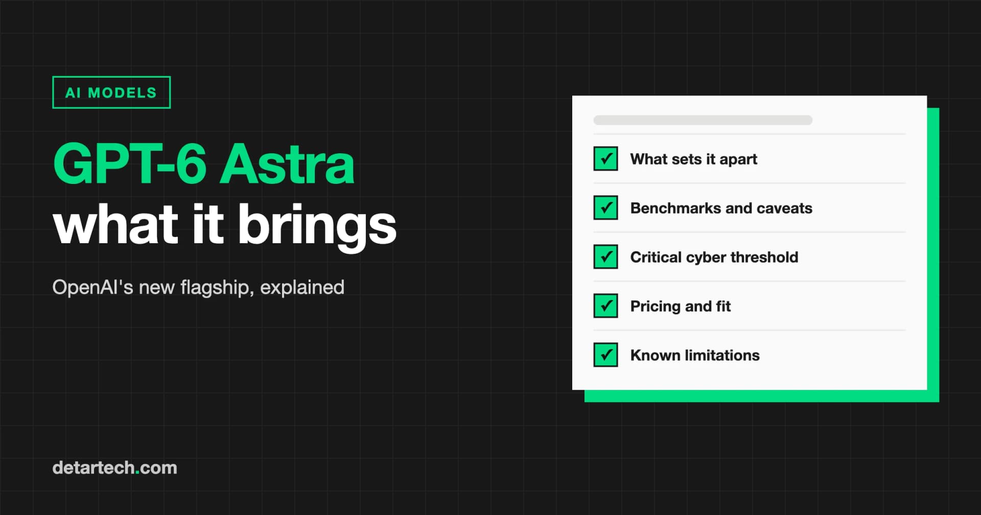 What Is GPT-6 Astra? What OpenAI's New Flagship Brings