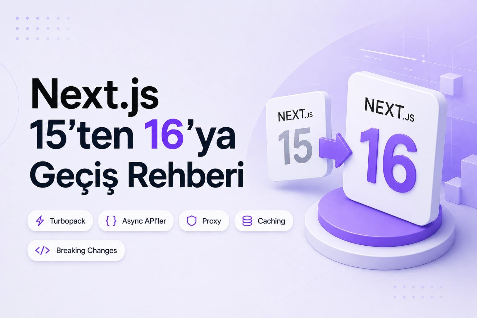 Next.js 16'ya Geçiş Rehberi