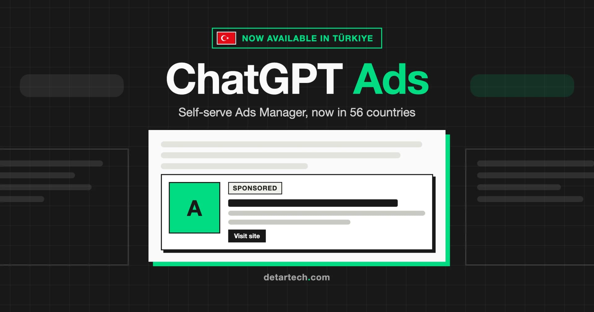 ChatGPT Ads متاح الآن في تركيا: كيف انتشرت إعلانات OpenAI من الولايات المتحدة إلى 56 دولة وكيف تعلن عبرها (سبتمبر 2026)