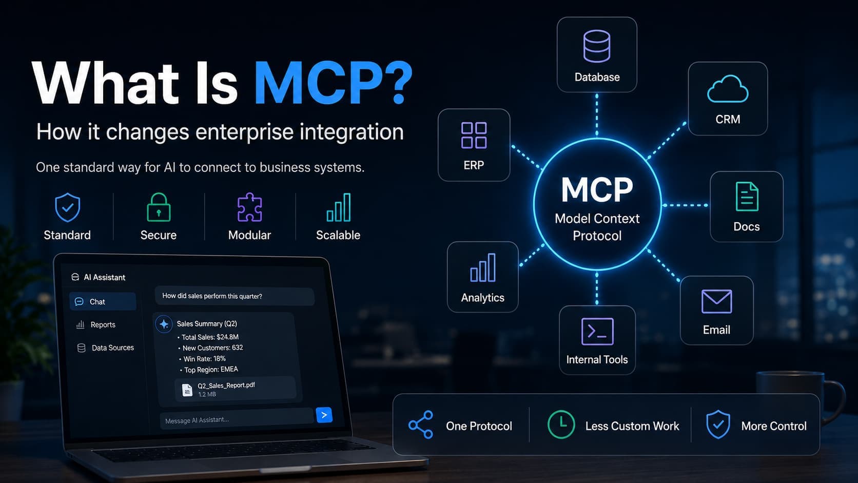 MCP Nedir, Kurumsal Entegrasyonda Ne Değiştiriyor?