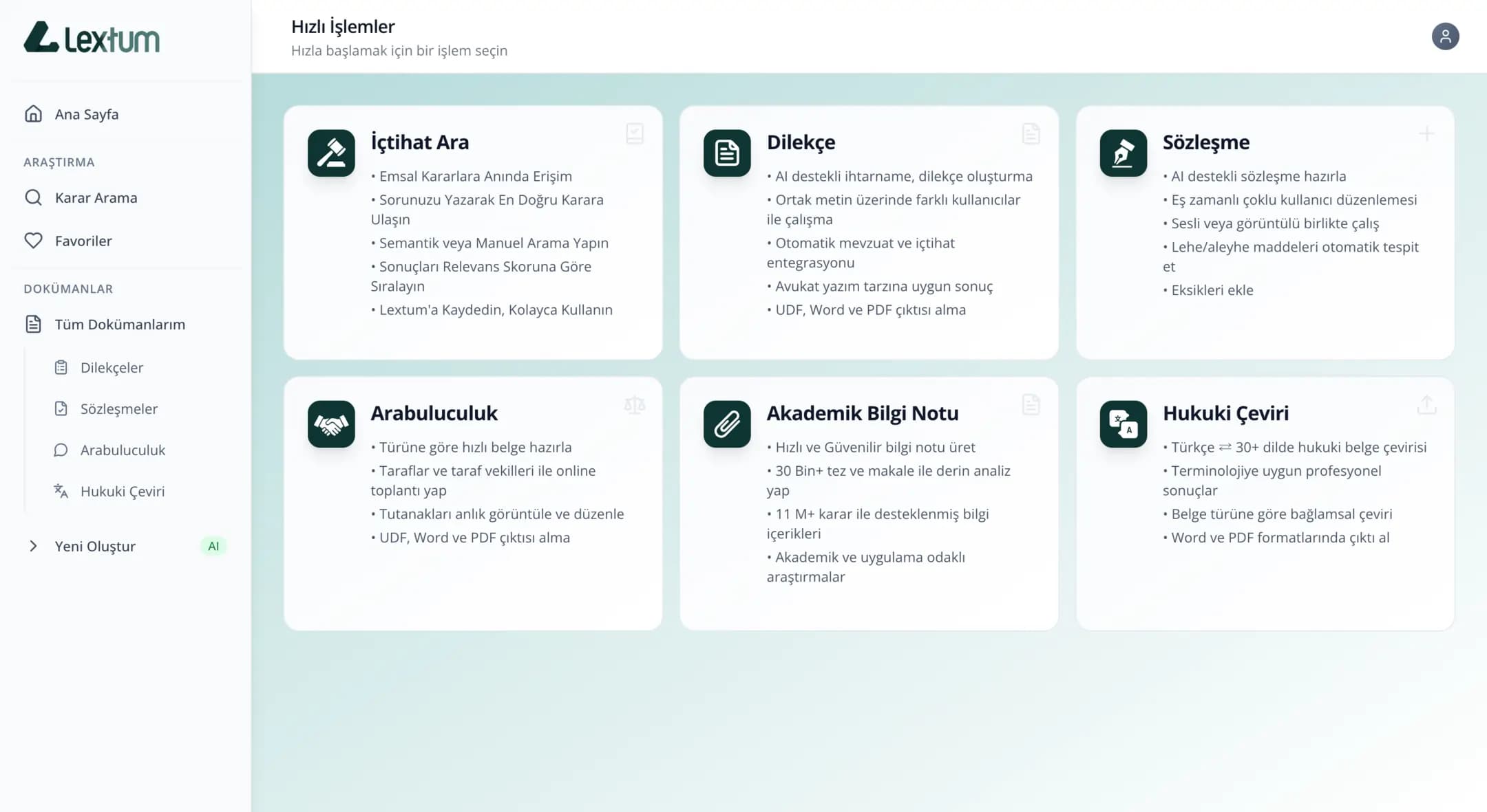 Lextum AI - AI-Powered Legal Document Management