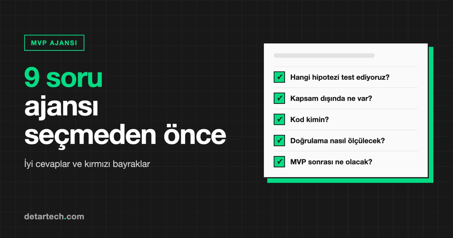 Questions to Ask When Choosing an MVP Agency (and Red Flags)