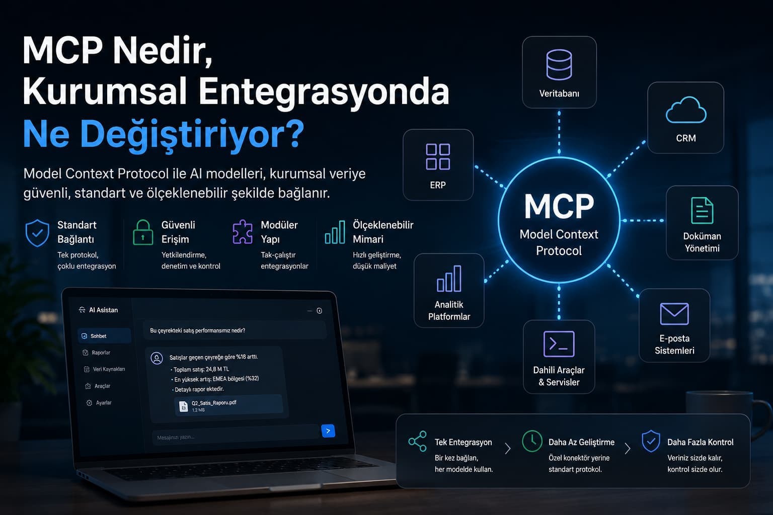 MCP Nedir, Kurumsal Entegrasyonda Ne Değiştiriyor?